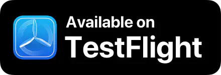 Available for testing on iPhone at Apple TestFlight